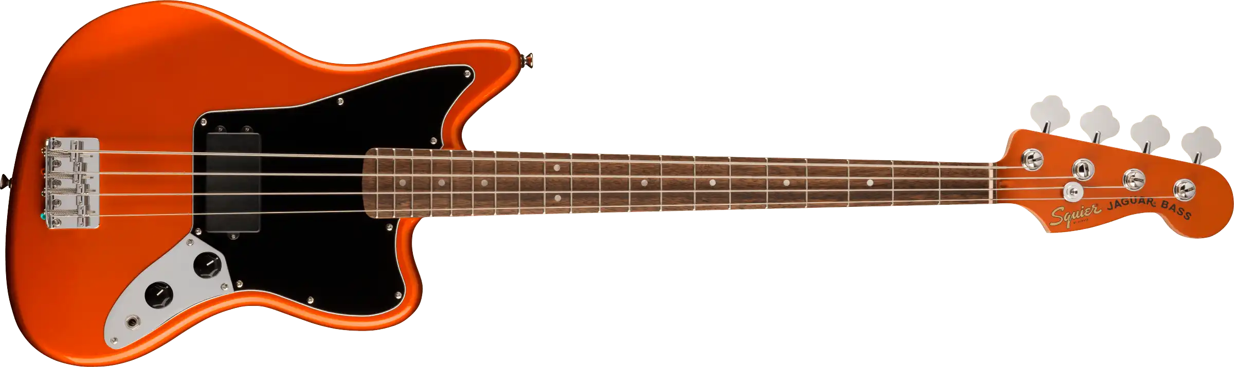 Squier Jaguar Bass Affinity metallic orange